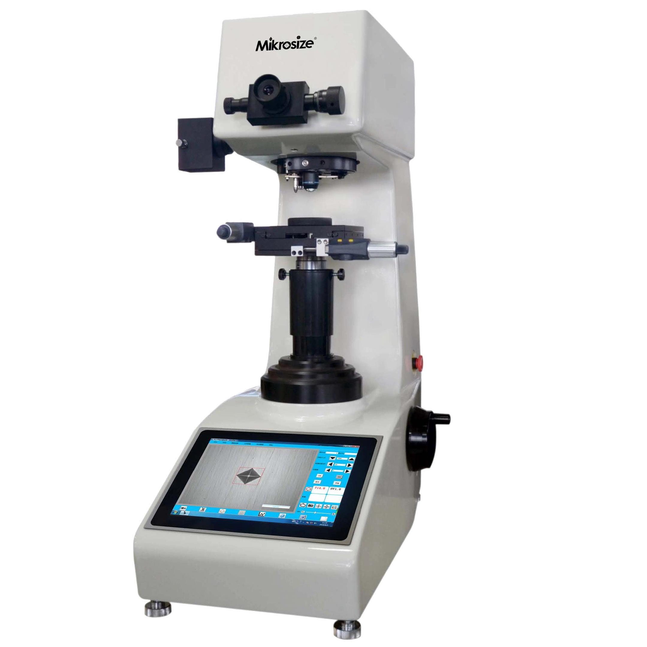 Simplify Hardness Testing with Large Touch Screen Interface