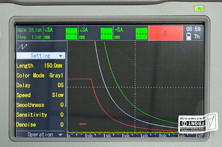 iFlaw-100 Ultrasonic Flaw Detector图(6)