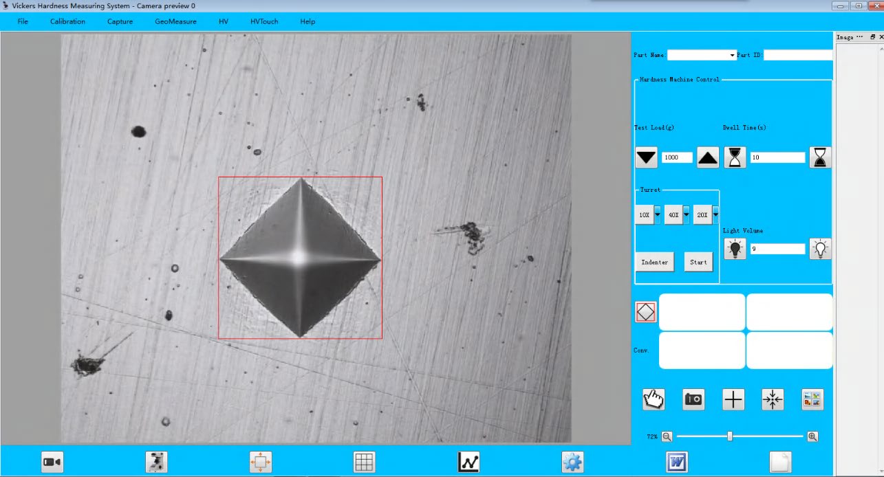 MVision-10 30 50 Intelligent Macro Vickers Hardness Tester图(5)