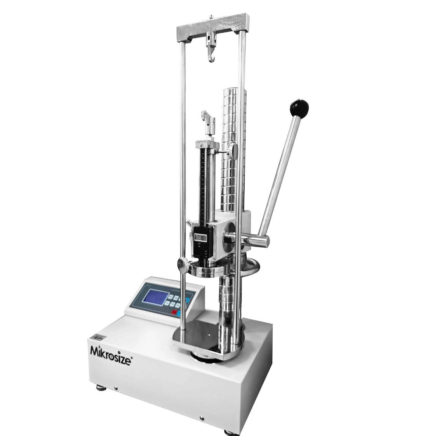Single Column Electronic Tensile Testing Machine for Material Analysis
