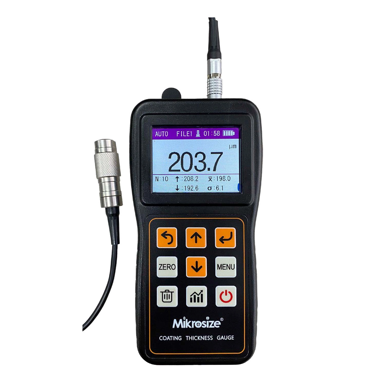 Operation Instructions for iCoat-200 Coating Thickness Gauge.