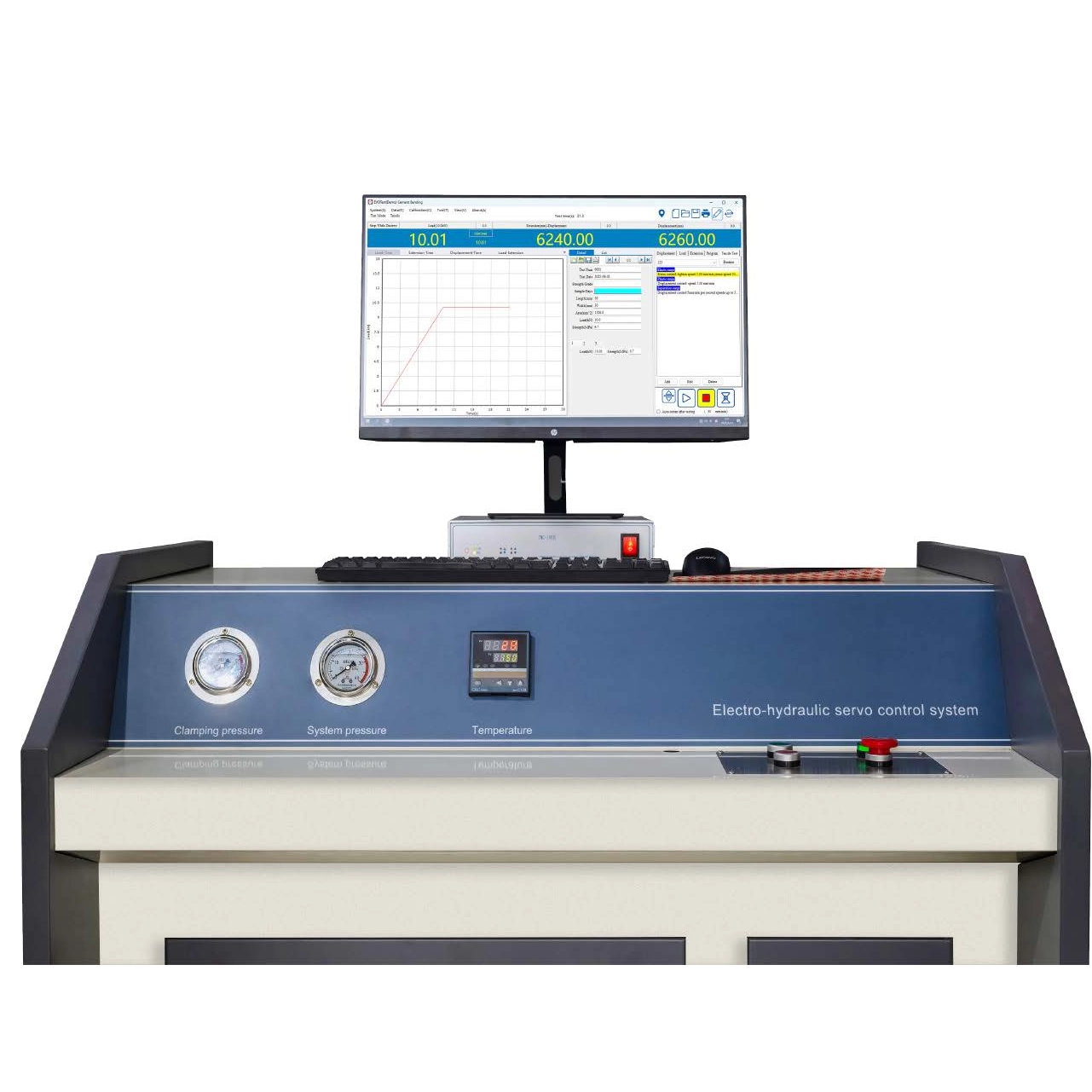 UTM-H600 Computerized Electro-Hydraulic Servo Hydraulic Universal Testing Machine