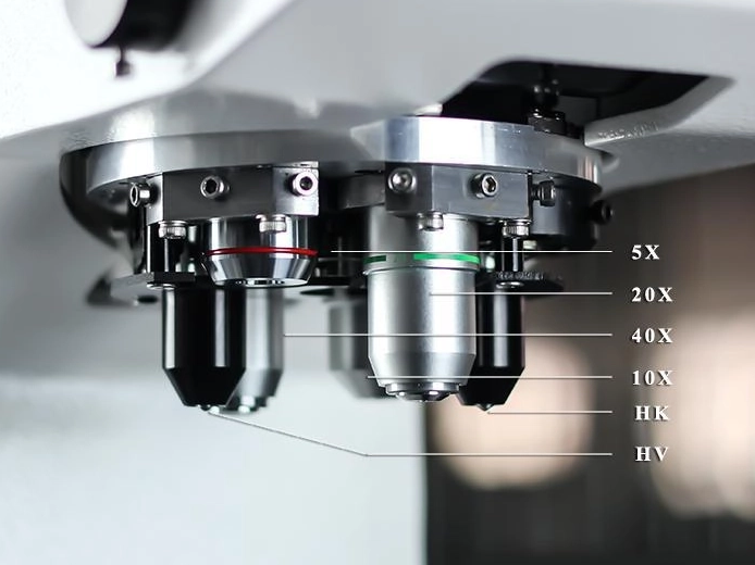 Rockwell hardness scales and their corresponding indenters and test forces.