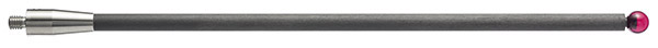M4 &Oslash;6 mm红宝石测球，碳纤维测杆，长度100 mm，有效工作长度88.5 mm