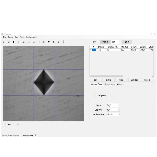 uBRV-187.5/250 Digital Universal Hardness Tester