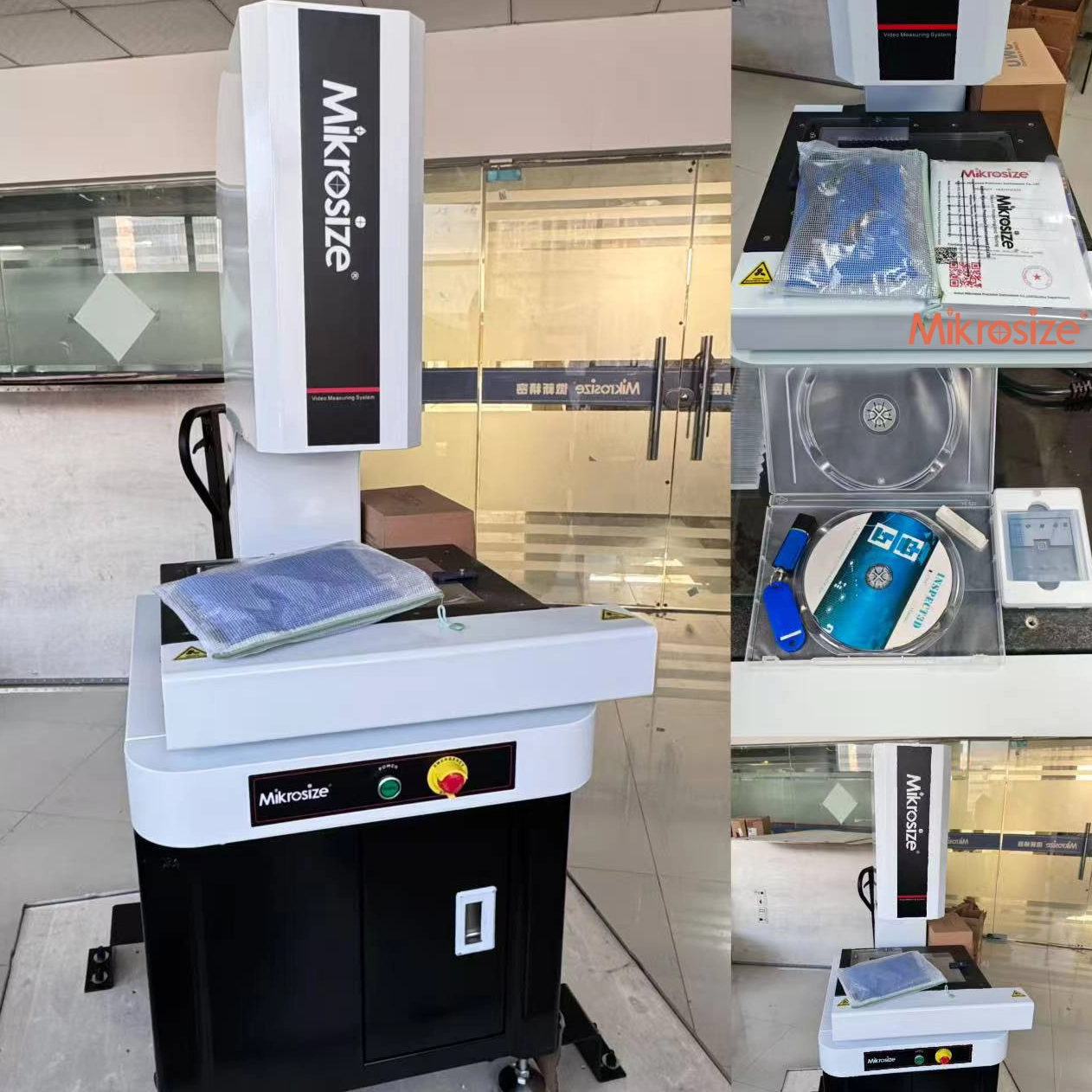 Mikrosize regularly ships imaging instruments to its distributor in South Korea.