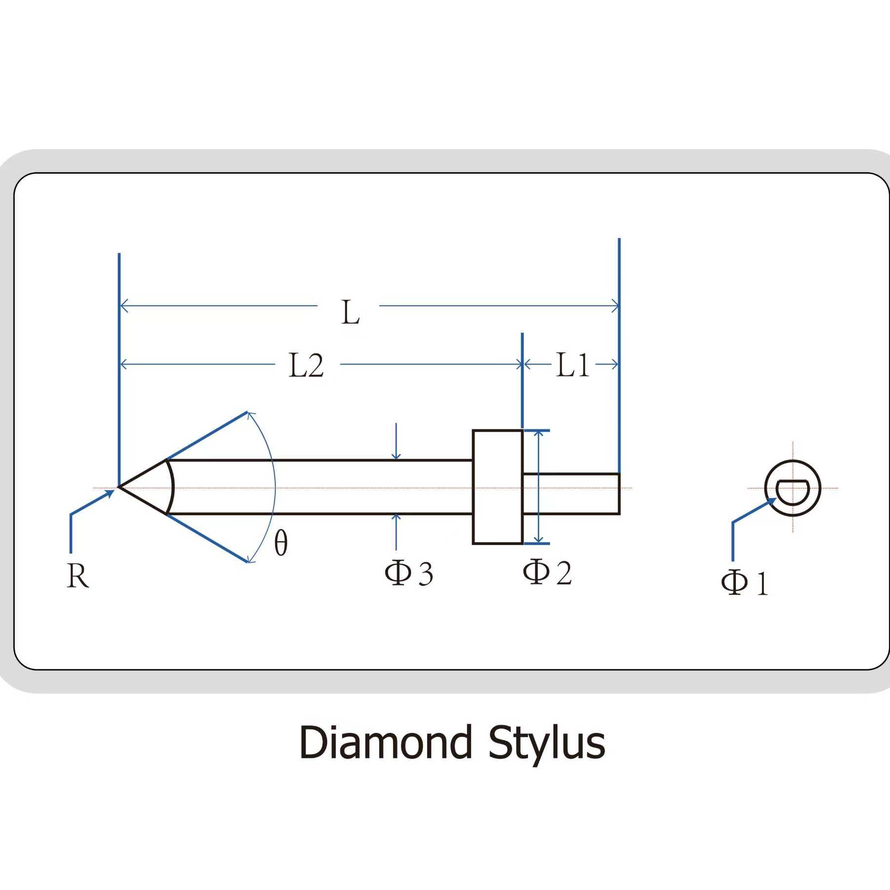 Roughness And Contour Measuring Instrument Probe
