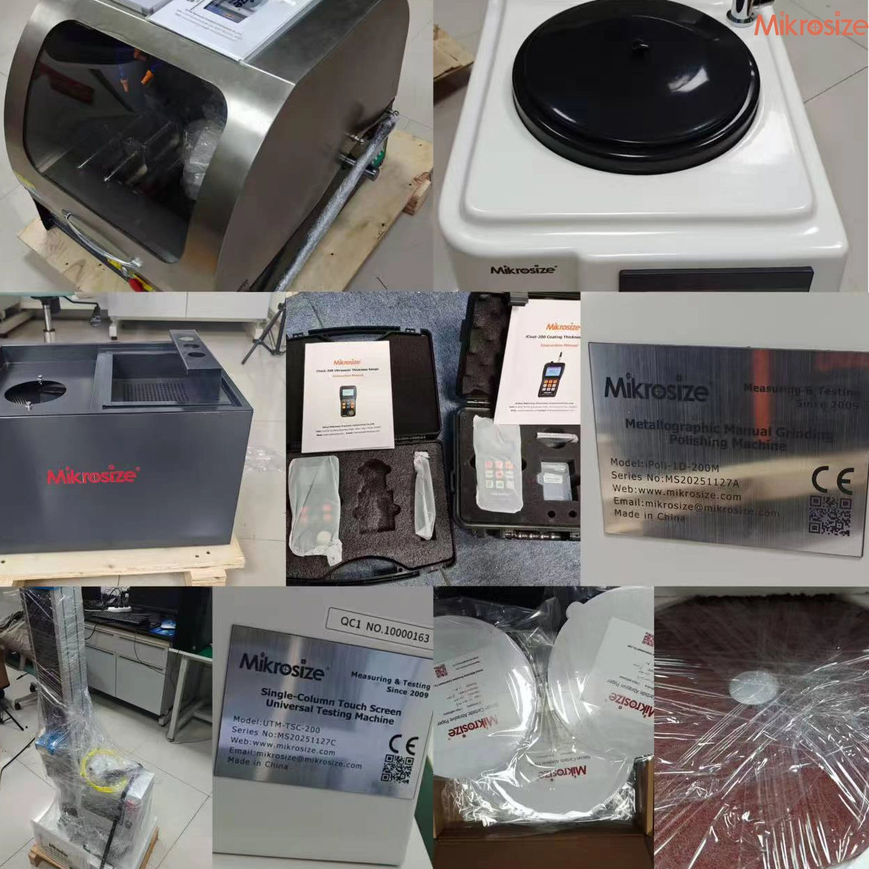 Mikrosize has dispatched the goods for the exhibition to the Thai distributors.