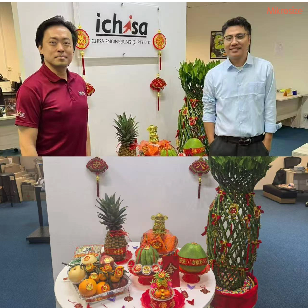 A productive and pleasant day spent with our NDT instrument agent in Singapore. Great discussions with Mikrosize!