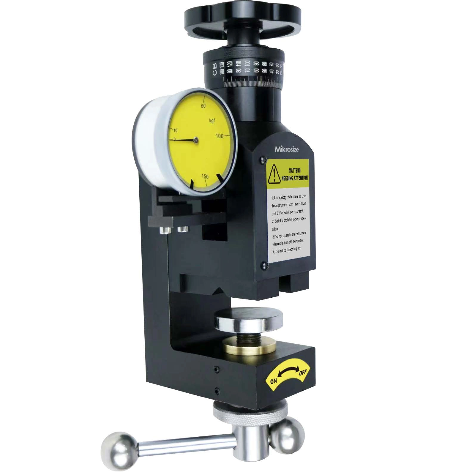 MSR-150P Small Portable Rockwell Hardness Tester Web: Email:
