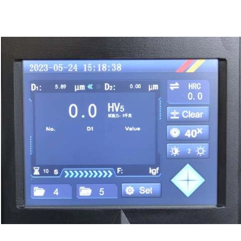 MVicky-10/50 Digital Touch Screen Macro Vickers Hardness Tester