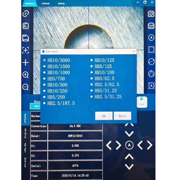 iBrin-3000SA Intelligent Semi-auto Brinell Hardness Tester 