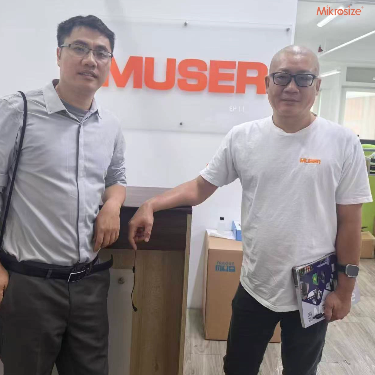 Mikrosize engineers traveled to Malaysia to approach new clients.
