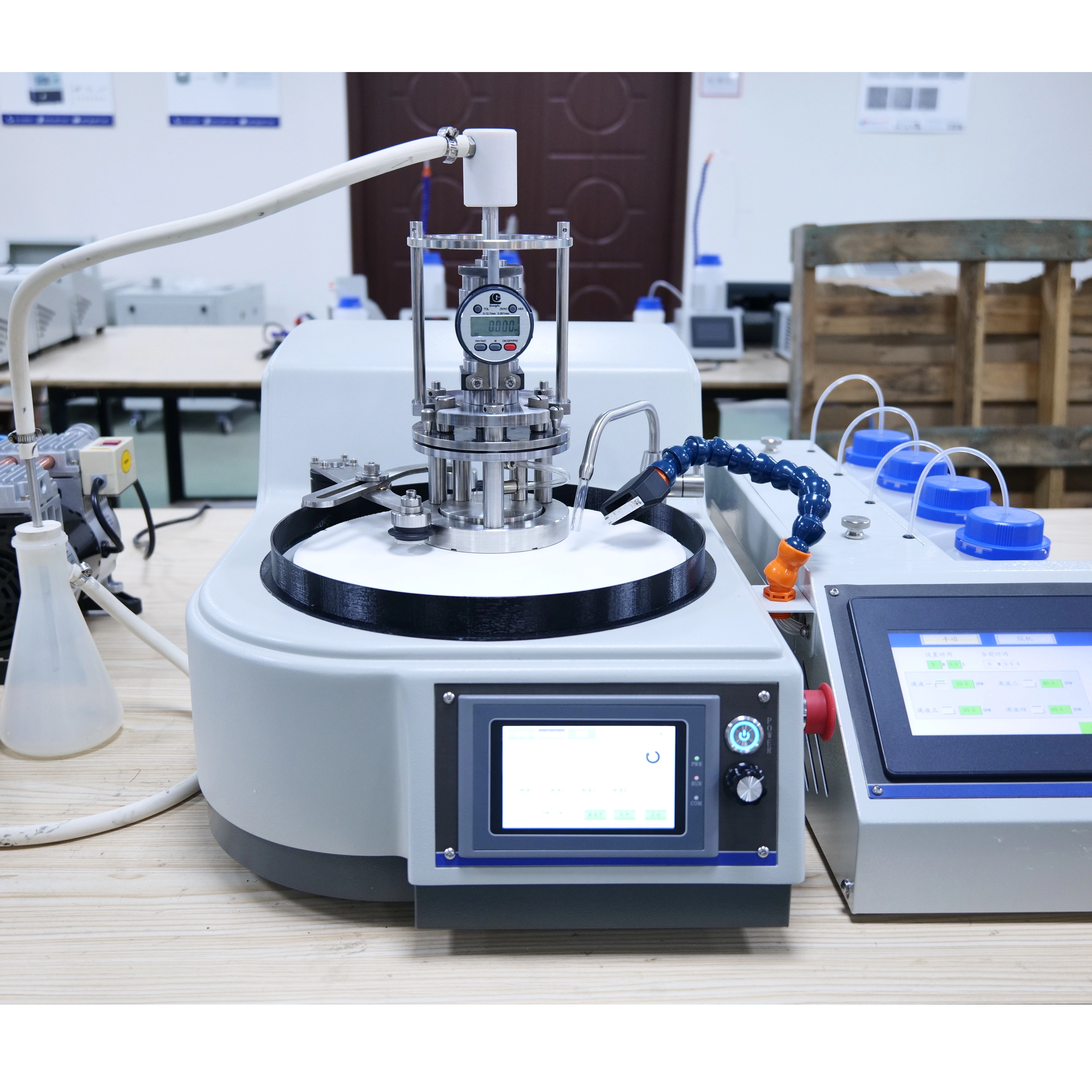 uPoli-1-300P/uPoli-2-400P precision grinding and polishing machine