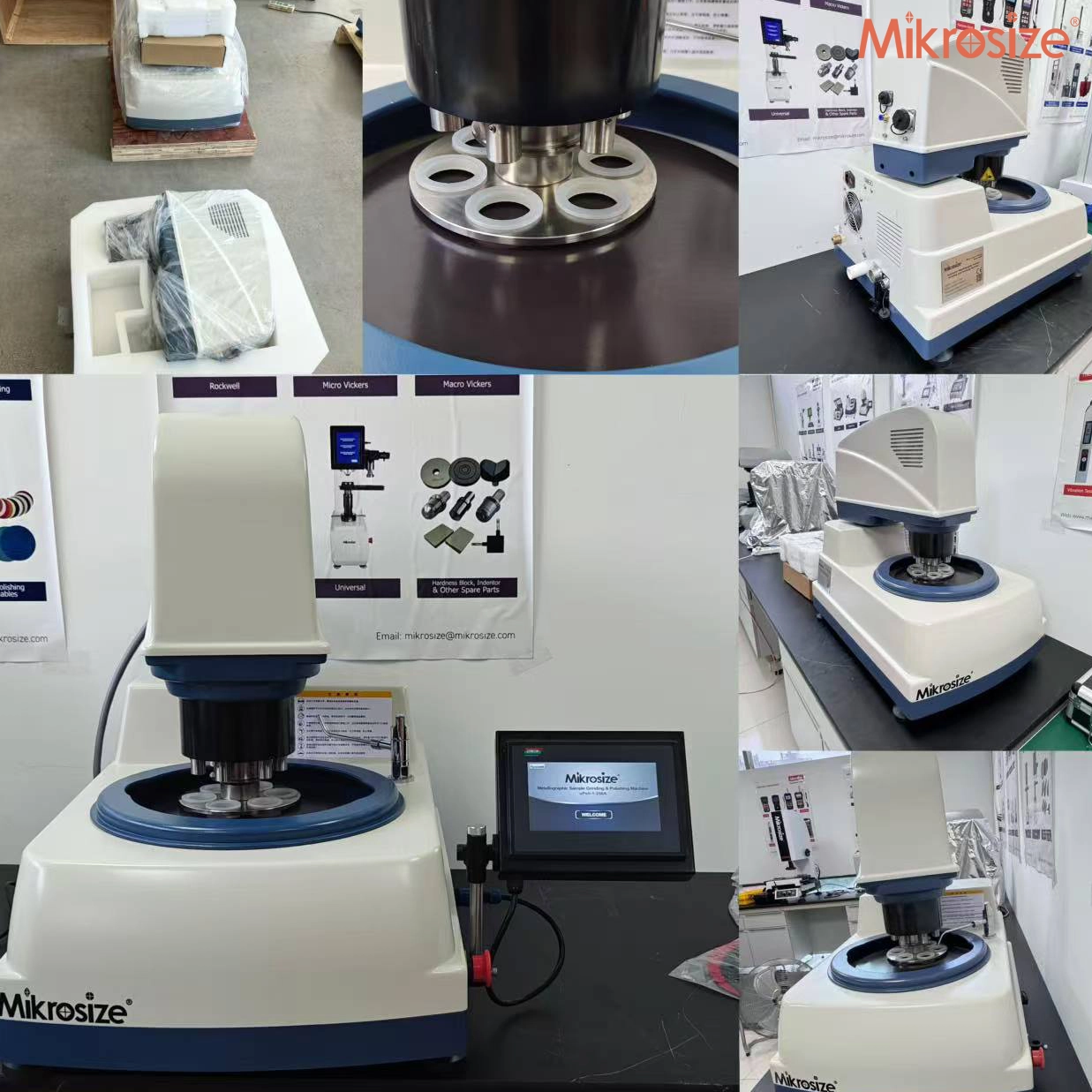 Sell grinding and polishing machine equipment to long-term cooperative dealers in Russia.