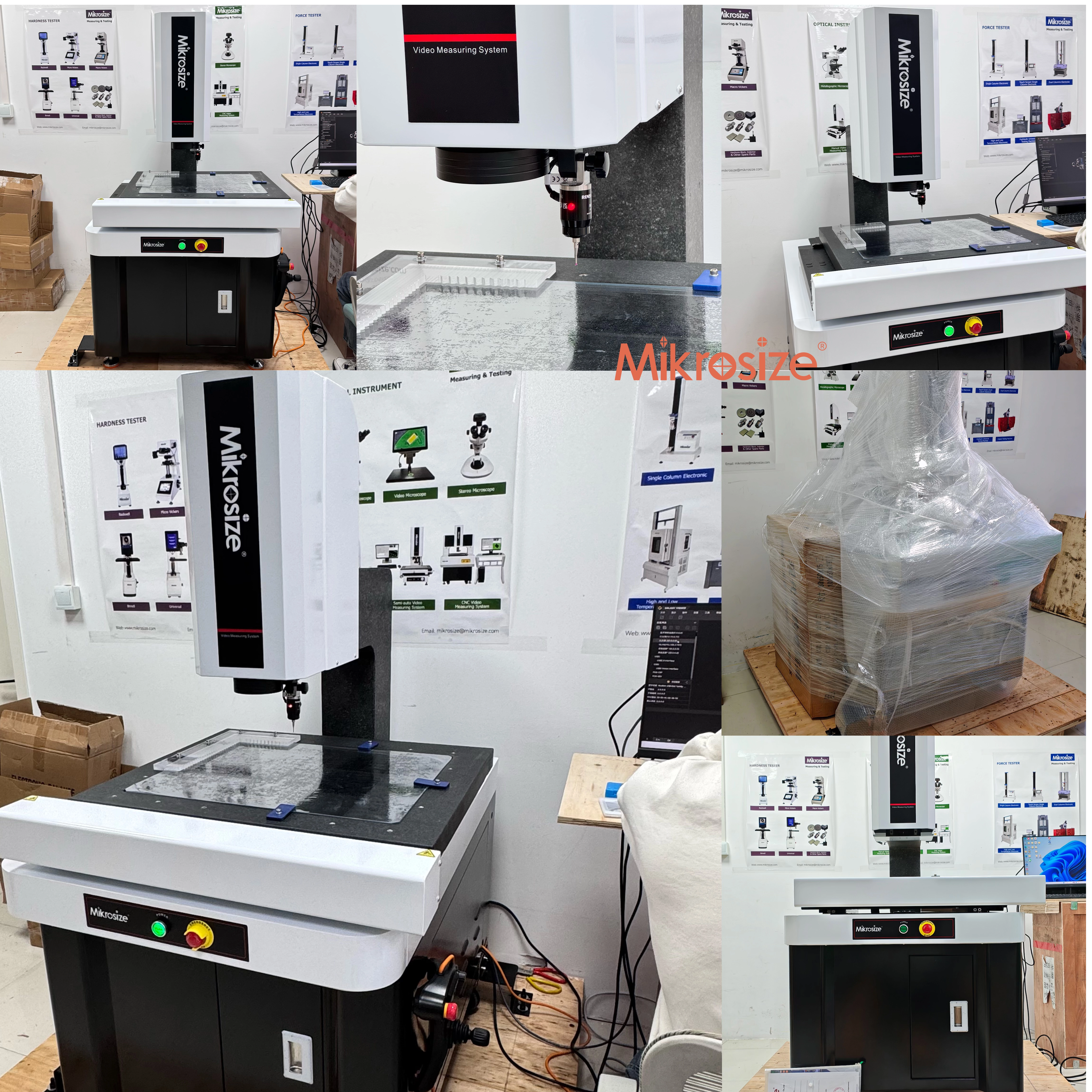 Our long-standing customers in South Korea have placed a repeat order for image measurement instruments.