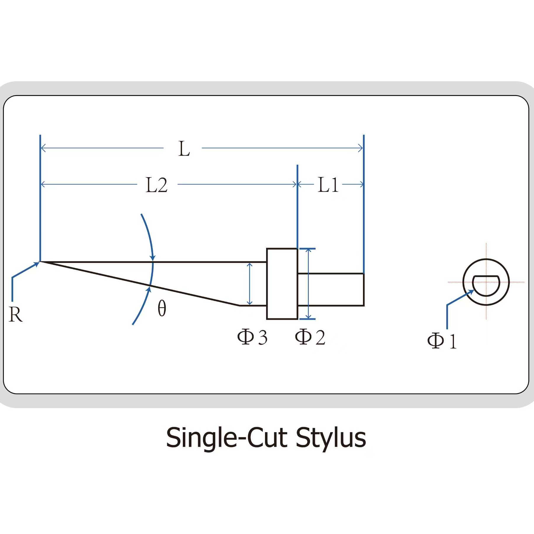 Roughness And Contour Measuring Instrument Probe