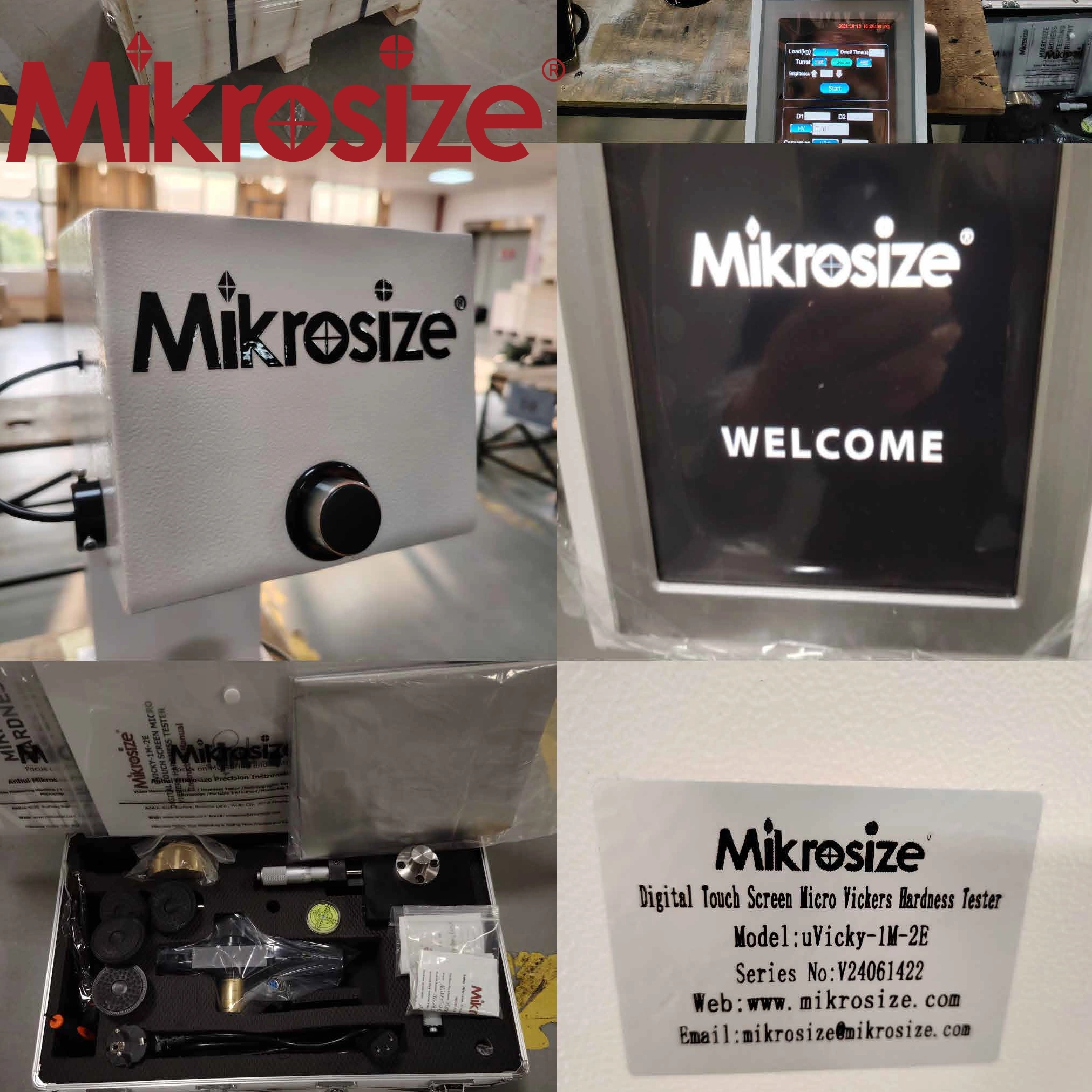 Micro Vickers Hardness Tester Delivering to Europe