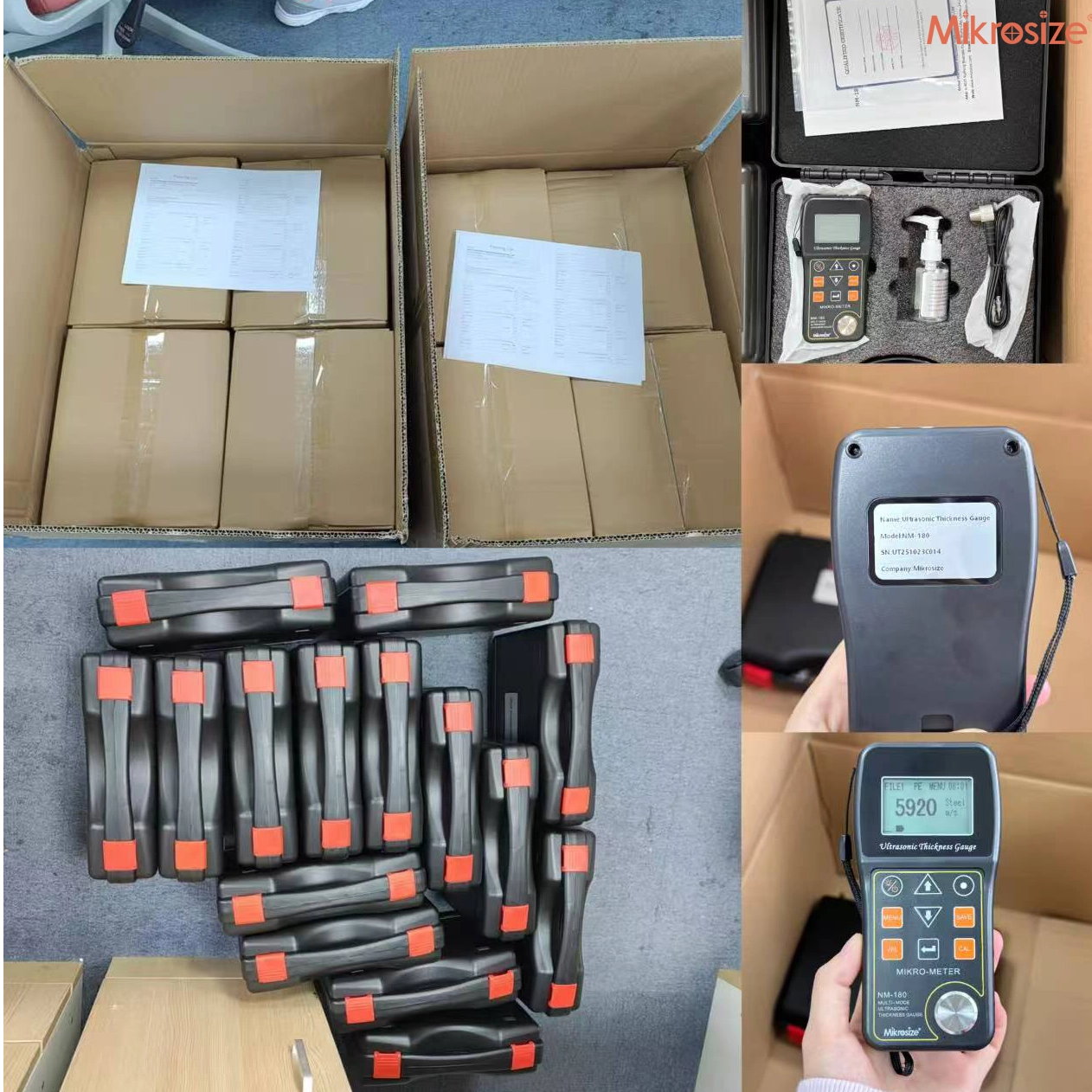 Re-order for iThick-200 thickness gauge from Brazilian distributor.