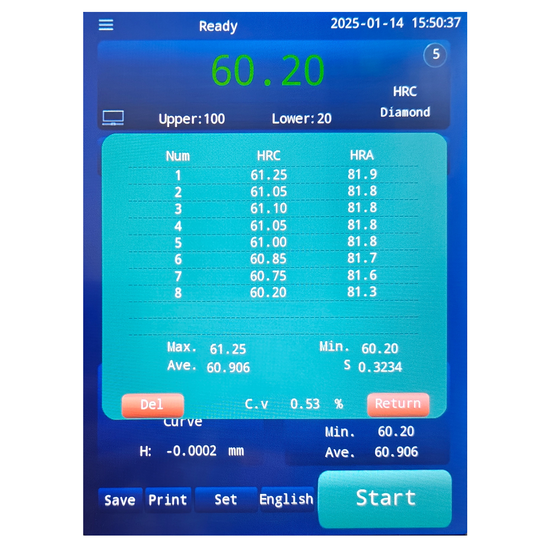 MRocky-150/45A Fully Automatic Twin Rockwell Hardness Tester 