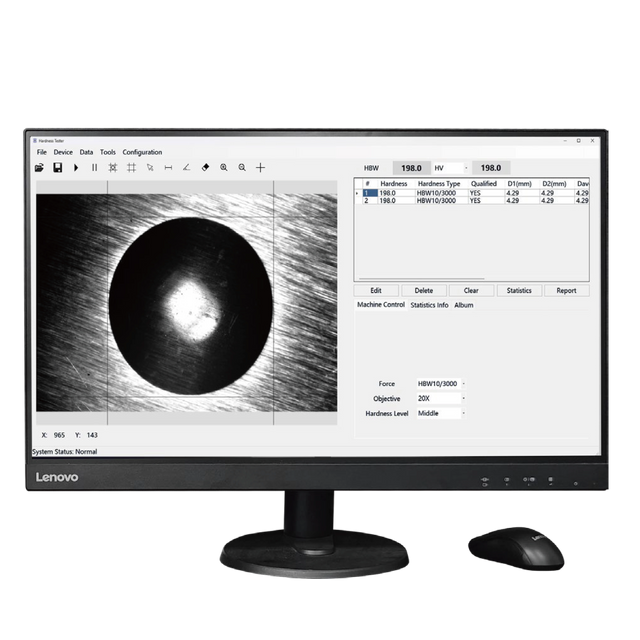 Hardness Testing Software