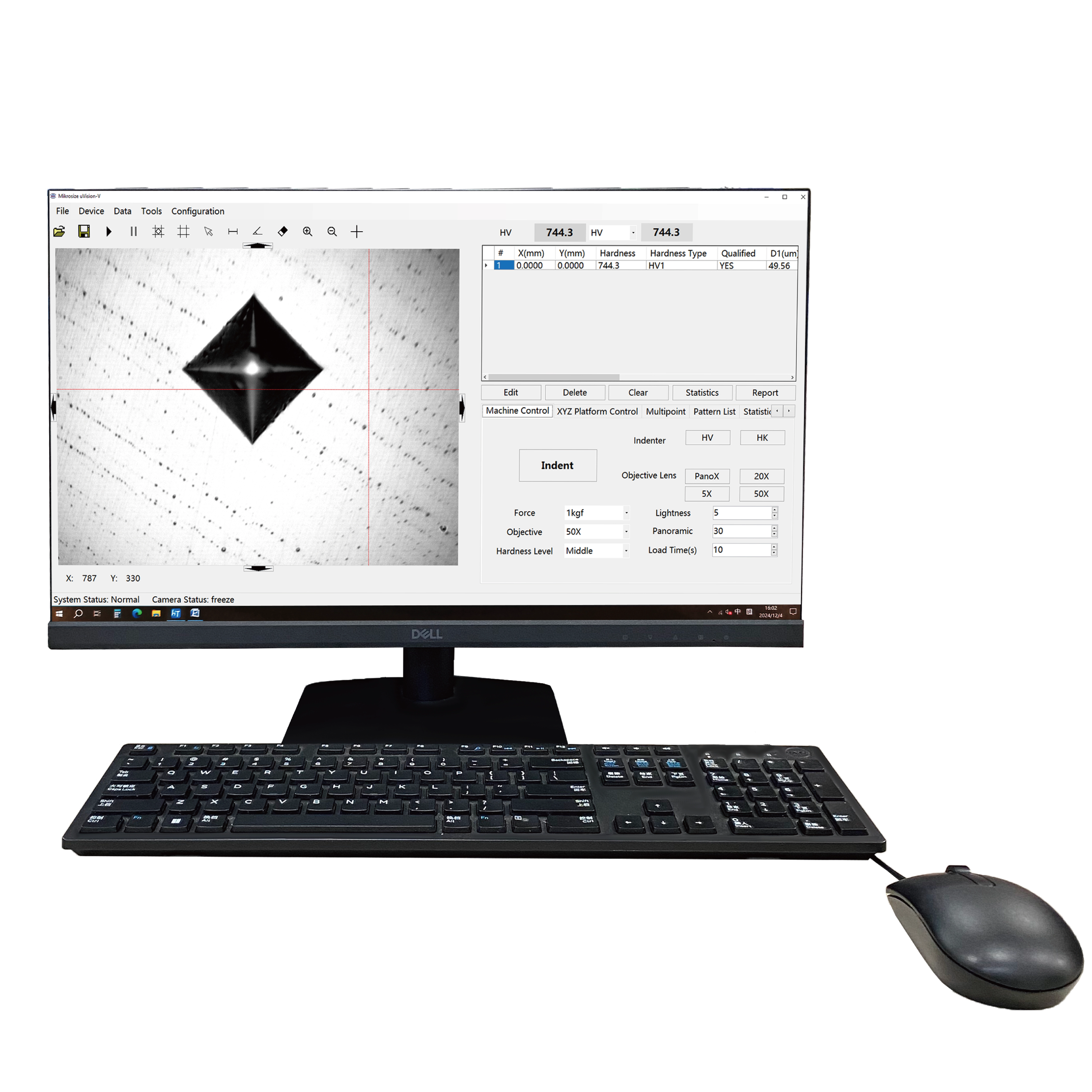 Hardness Testing Software