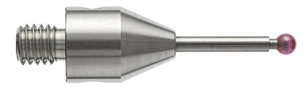 M4 &Oslash;1 mm红宝石测球，碳化钨测杆，长度20 mm，有效工作长度10 mm