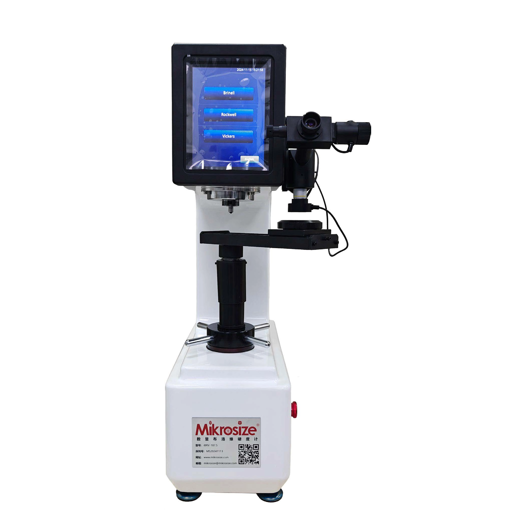 Comparison Analysis of iBRRV - 187.5/250 Digital Universal Hardness Tester provided by Mikrosize.