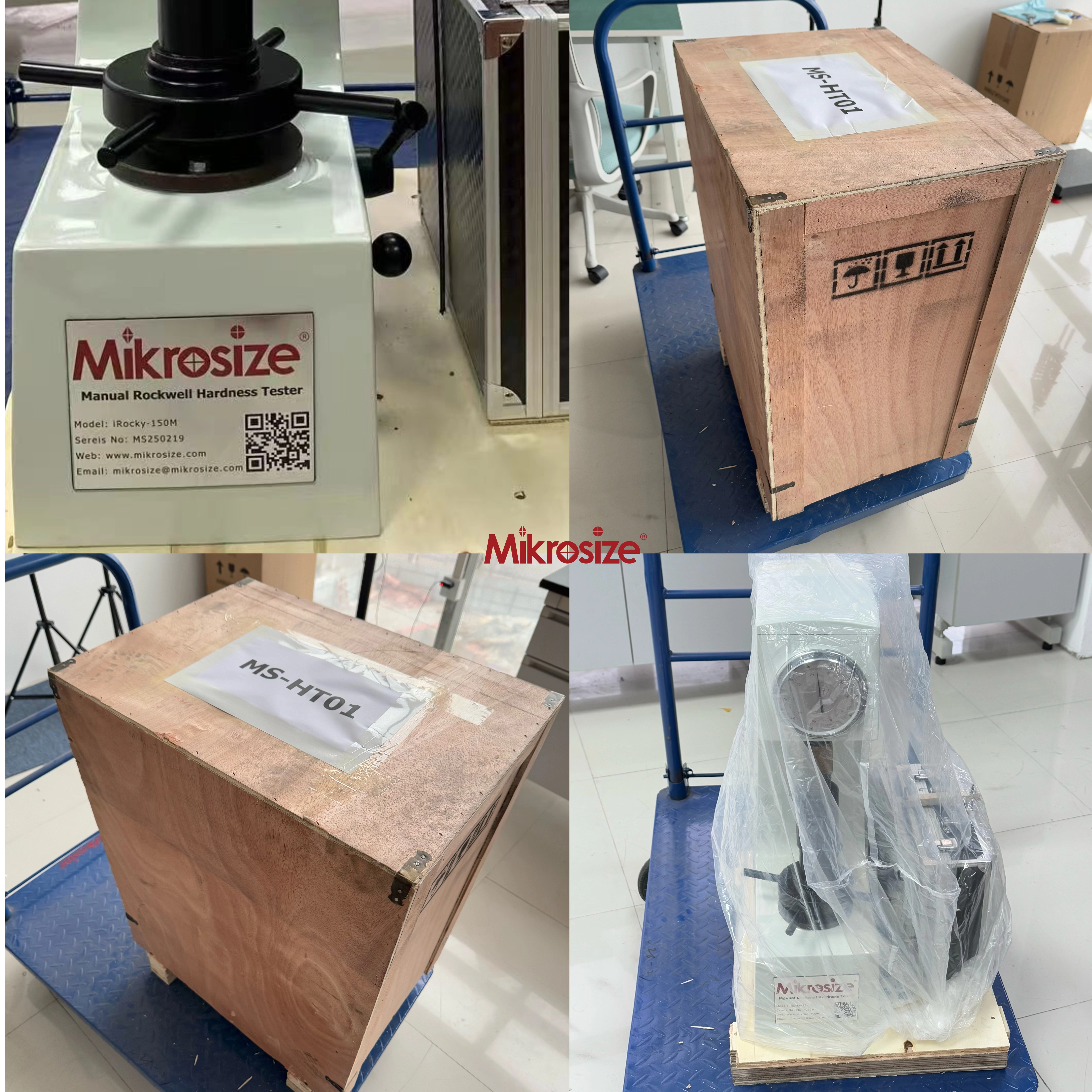 Develop a new hardness tester customer in Italy .