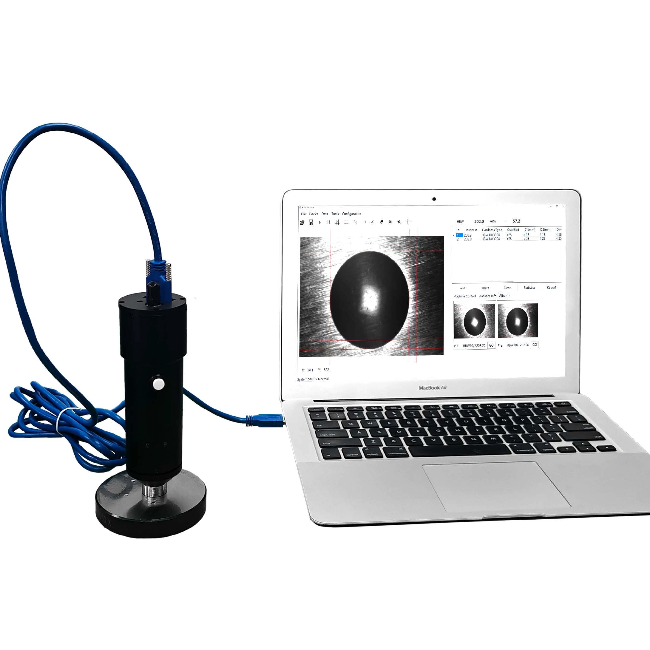 The ultimate guide to the new equipment uVision-PB Portable Brinell Hardness Testing System.