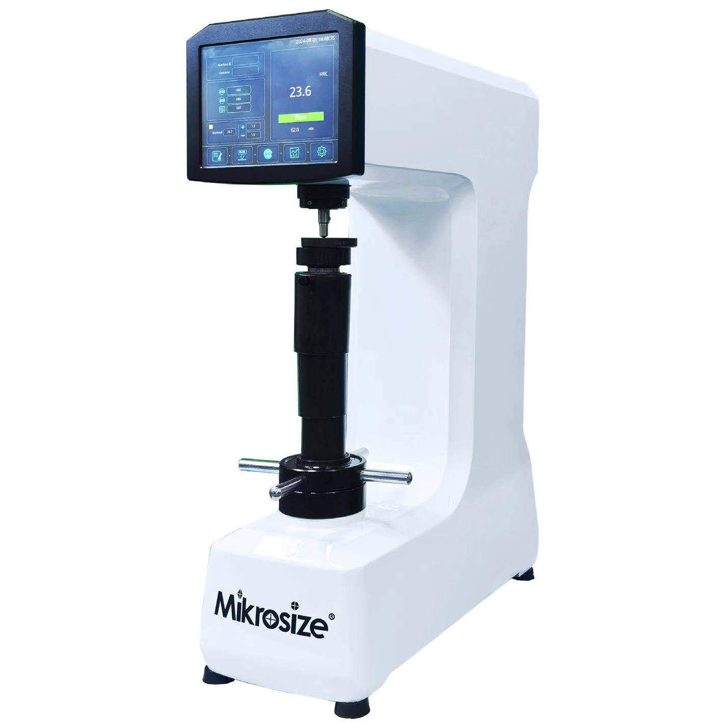 Take Eight minutes to learn tips for using iRocky-150/45CL Touch Screen Superficial Rockwell Hardness Tester by Mikrosize Equipment Supplier.