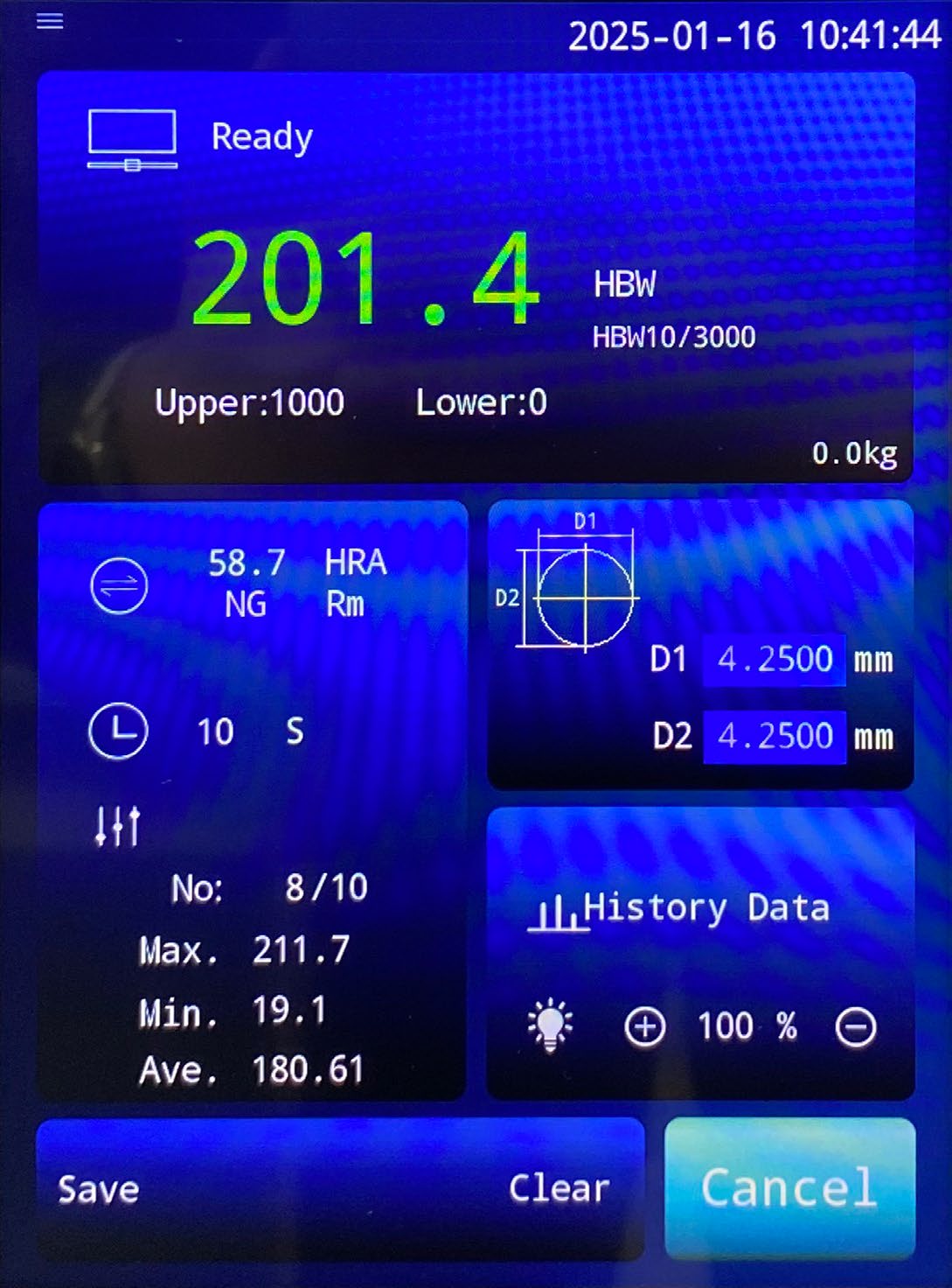 iBrin-3000E Electronic Touch Screen Brinell Hardness Tester图（3）