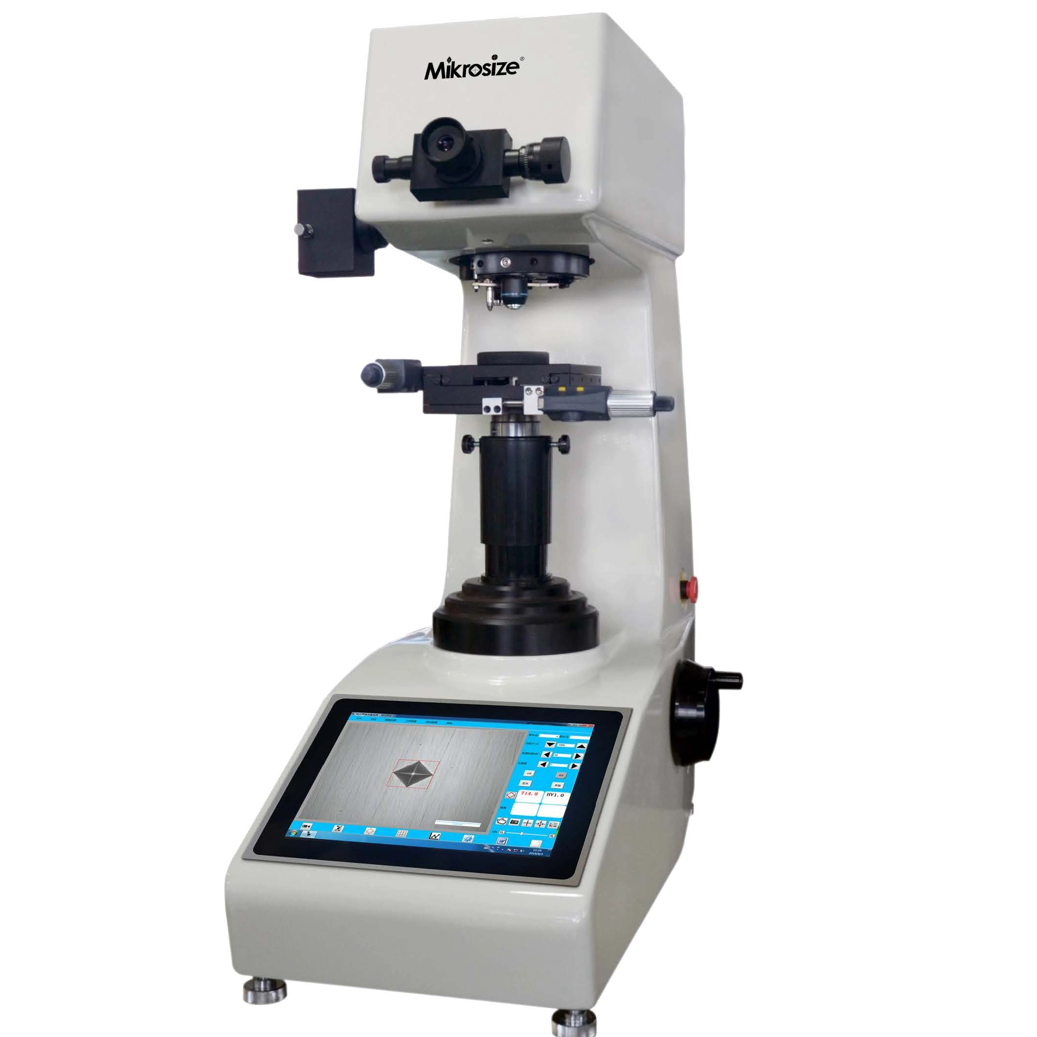 Mikrosize’s Touch-Screen Auto-Turret Vickers Tester