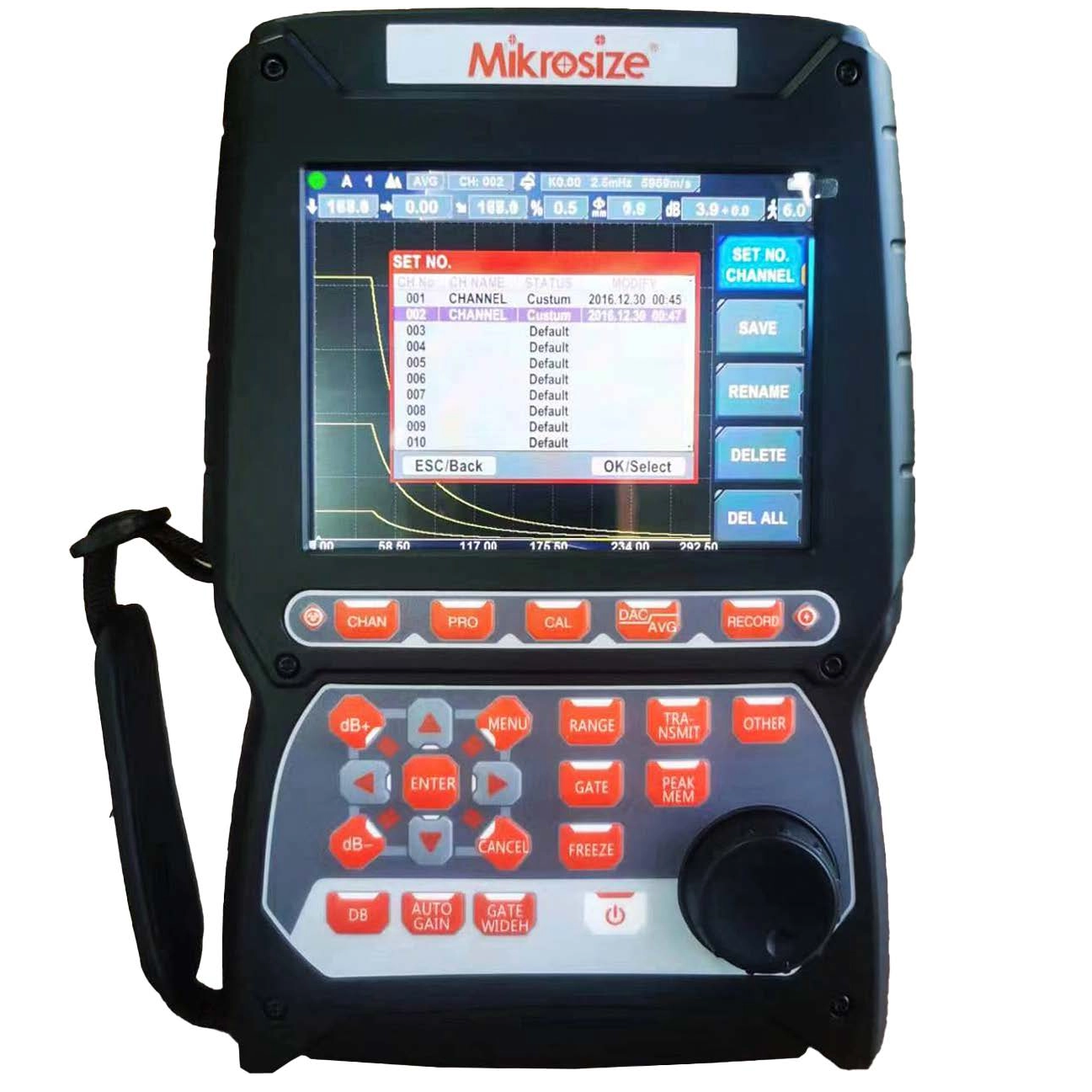 Mikrosize’s Ultrasonic Flaw Detector 