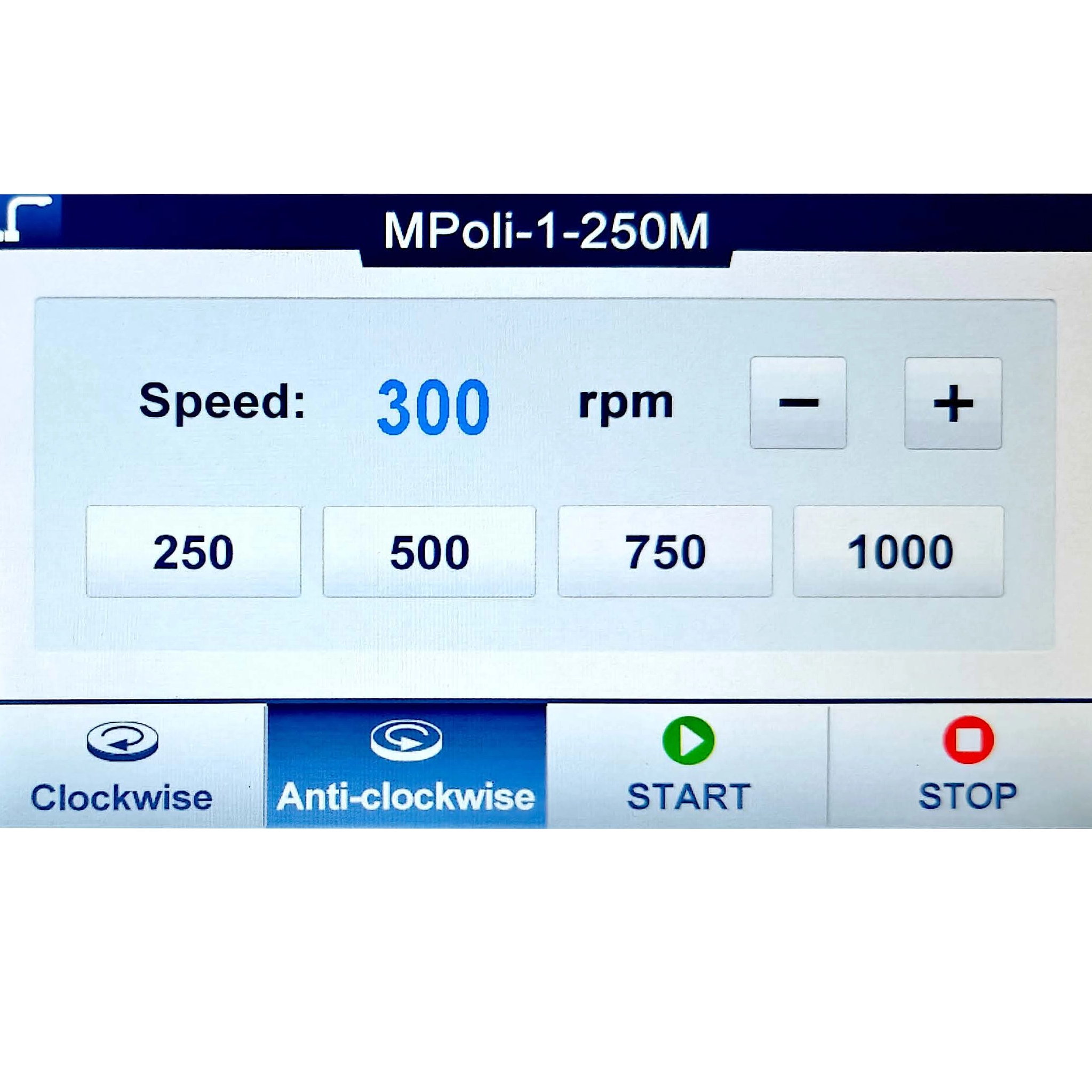 MPoli-1/2-250/300M Digital Manual Metallography Grinding Polishing Machine 