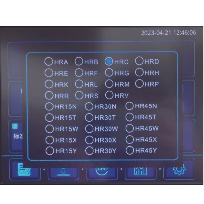 uRocky-150CM Touch Screen Digital Carbon Brush Hardness Tester