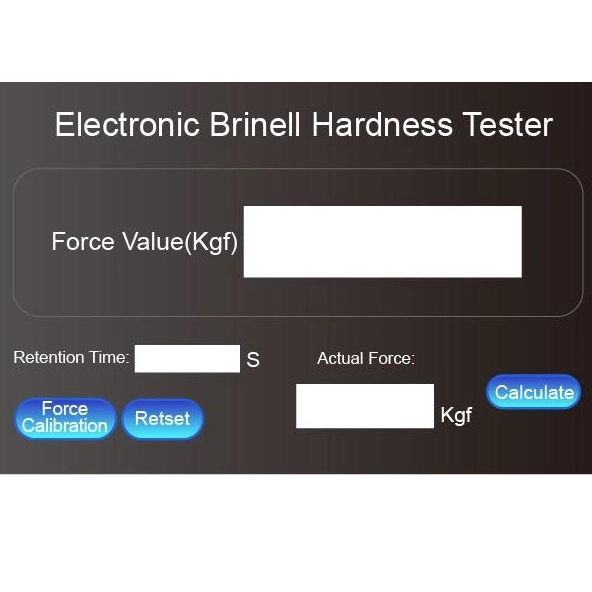 uBrin-3000E Electronic Touch Screen Brinell Hardness Tester 