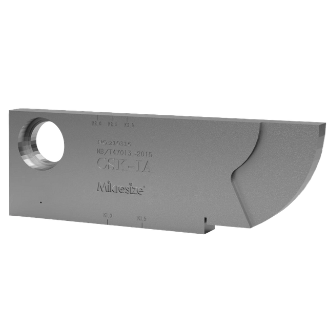 Standard Test Block for Ultrasonic Flaw Detectors